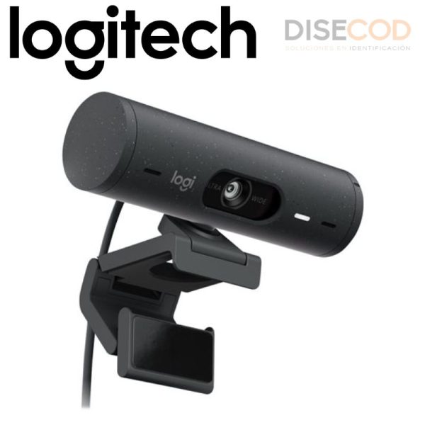 Cámara Web Logitech Brio 500 Negro 1080p Perú