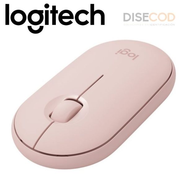 Mouse Logitech Pebble M350 Rosa Perú